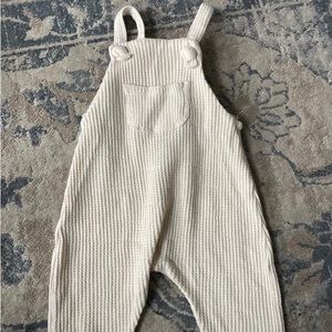Zara Beige Baby Jumpsuit